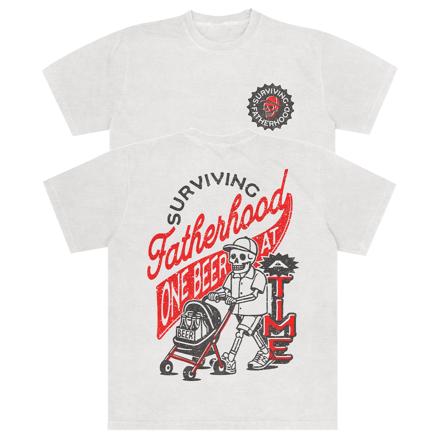 Surviving Fatherhood Comfort Colors T-shirt