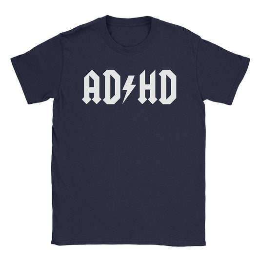 A-or-B-Tees T-Shirt Navy / S ADHD T-Shirt