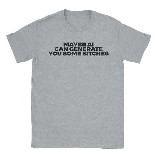 A-or-B-Tees T-Shirt Sport Grey / S AI Bitches T-Shirt