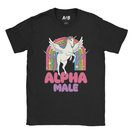 A-or-B-Tees T-Shirt Black / S Alpha T-Shirt