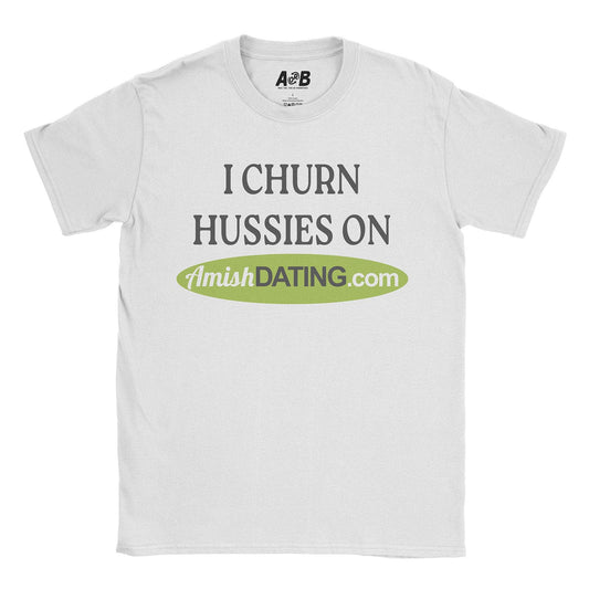 A-or-B-Tees T-Shirt White / S Amish Dating T-Shirt