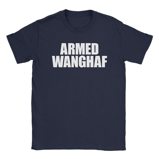A-or-B-Tees T-Shirt Navy / S Armed Wanghaf T-Shirt