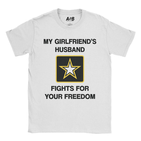 A-or-B-Tees T-Shirt White / S Army T-Shirt