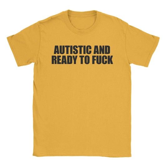 A-or-B-Tees T-Shirt Gold / S Autistic T-Shirt