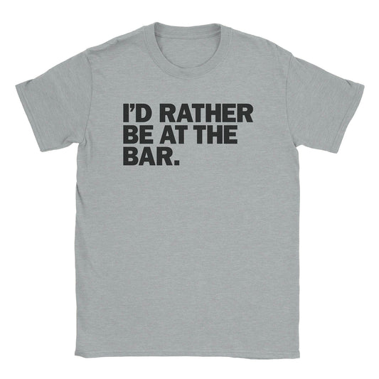 A-or-B-Tees T-Shirt Sport Grey / S Bar T-Shirt