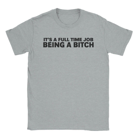 A-or-B-Tees T-Shirt Sport Grey / S Bitch T-Shirt