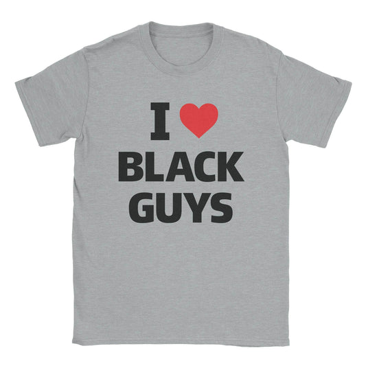 A-or-B-Tees T-Shirt Sport Grey / S Black Guys T-Shirt