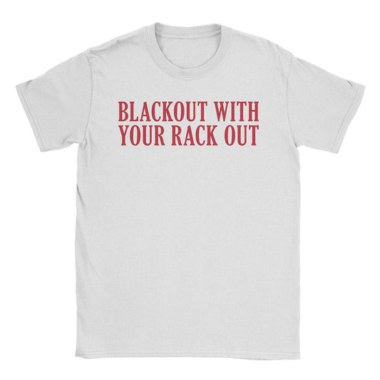 A-or-B-Tees T-Shirt White / S Blackout T-Shirt