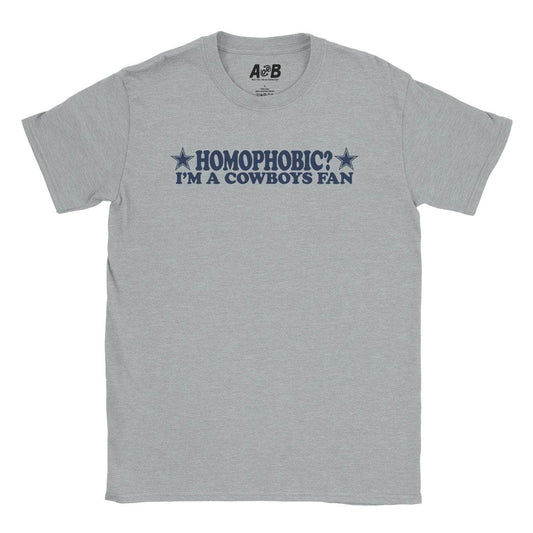 A-or-B-Tees T-Shirt Sport Grey / S Cowboys Fan T-Shirt