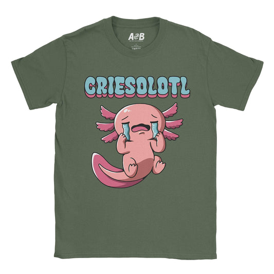 A-or-B-Tees T-Shirt Military Green / S Criesolotl T-Shirt