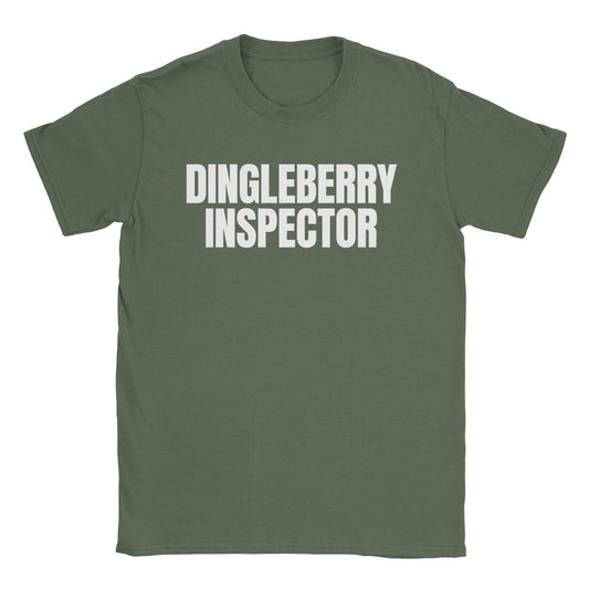 A-or-B-Tees T-Shirt Military Green / S Dingleberry Inspector T-Shirt