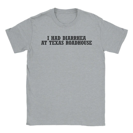 A-or-B-Tees T-Shirt Sport Grey / S Dinner Diarrhea T-Shirt