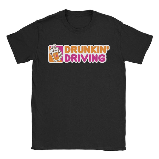 A-or-B-Tees T-Shirt Black / S Drunkin' Driving T-Shirt