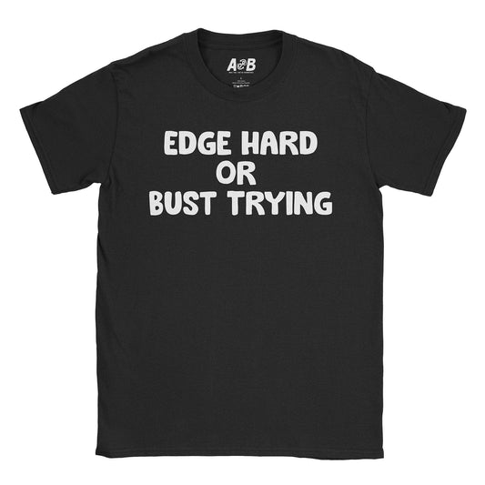 A-or-B-Tees T-Shirt Black / S Edge T-Shirt