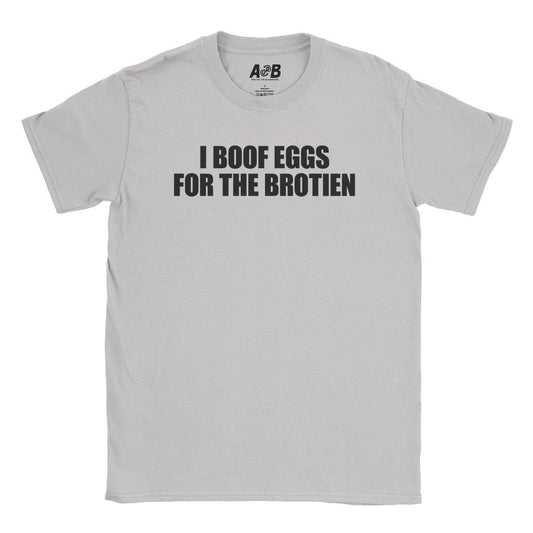 A-or-B-Tees T-Shirt Ice Grey / S Egg Boofer T-Shirt