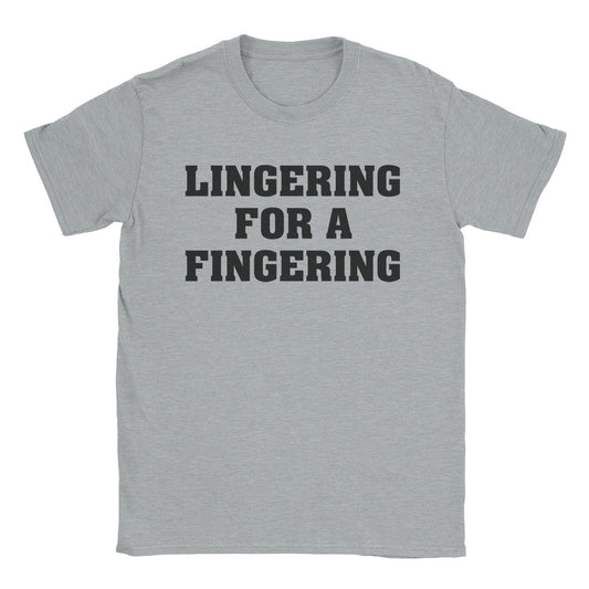 A-or-B-Tees T-Shirt Sport Grey / S Fingering T-Shirt