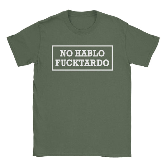 A-or-B-Tees T-Shirt Military Green / S Fucktardo T-Shirt