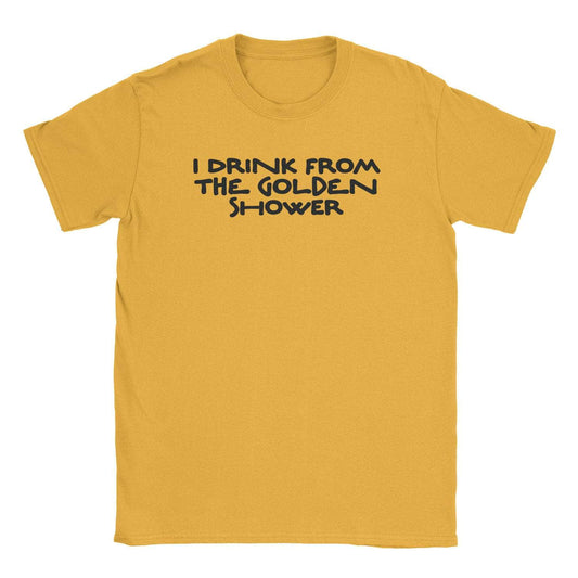 A-or-B-Tees T-Shirt Gold / S Golden Shower T-Shirt