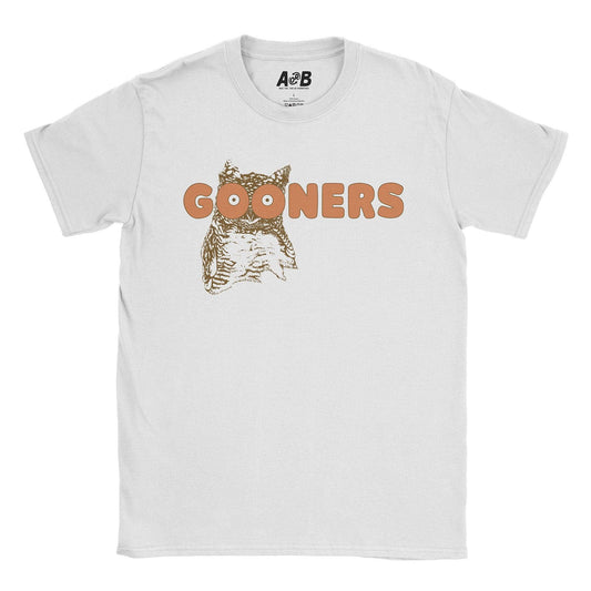 A-or-B-Tees T-Shirt White / S Gooners T-Shirt