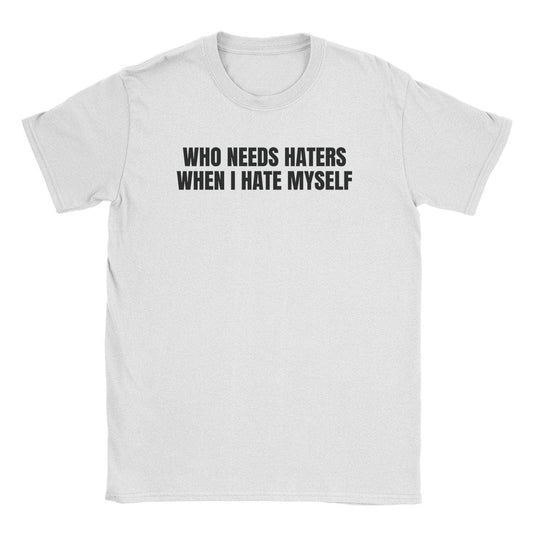 A-or-B-Tees T-Shirt White / S Haters T-Shirt