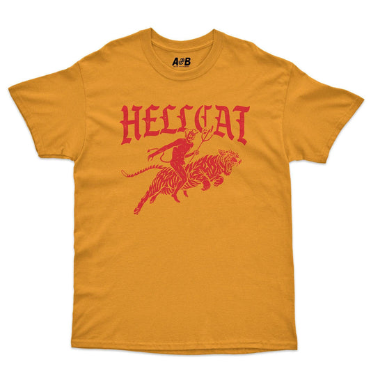 A-or-B-Tees T-Shirt Gold / S Hellcat T-Shirt