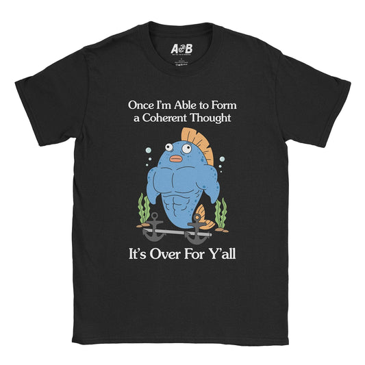 A-or-B-Tees T-Shirt Black / S It's Over T-Shirt
