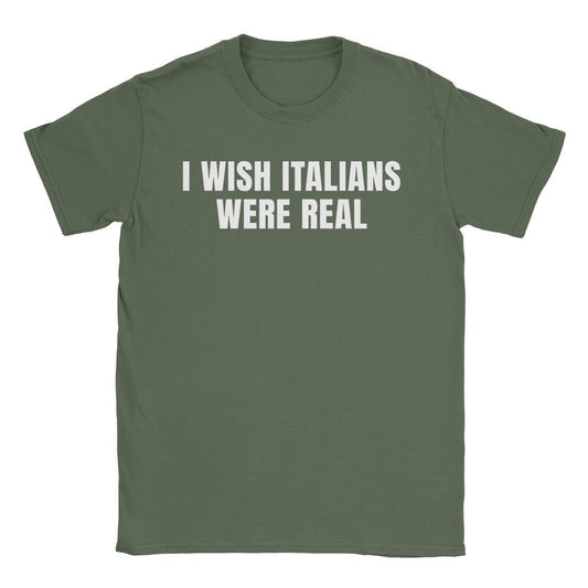 A-or-B-Tees T-Shirt Military Green / S Italians T-Shirt