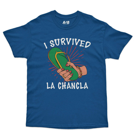 A-or-B-Tees T-Shirt Royal / S La Chancla T-Shirt