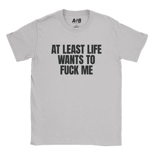 A-or-B-Tees T-Shirt Ice Grey / S Life T-Shirt