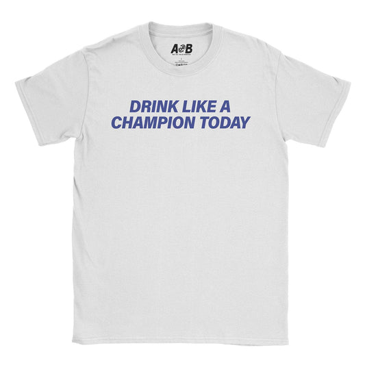 A-or-B-Tees T-Shirt White / S Like A Champ T-Shirt