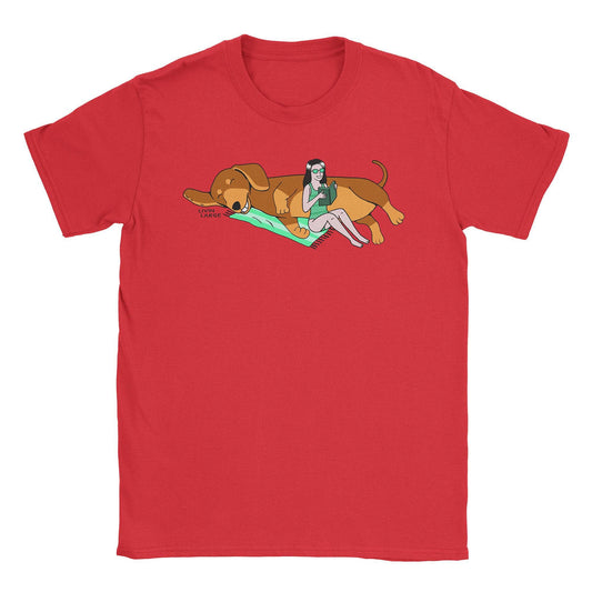 A-or-B-Tees T-Shirt Red / S Livin Large T-Shirt