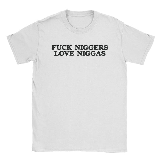A-or-B-Tees T-Shirt White / S Love Niggas T-Shirt