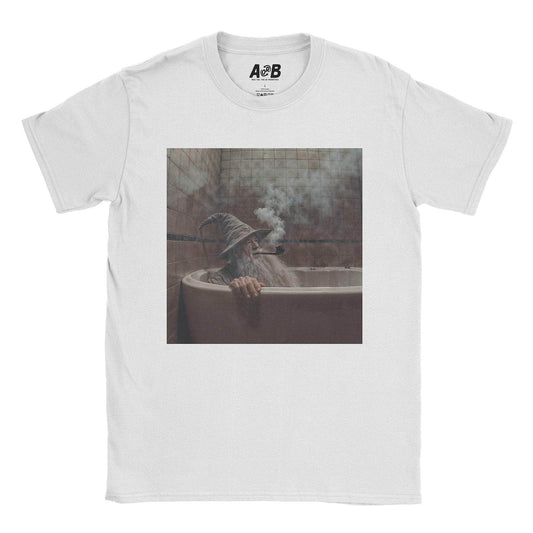 A-or-B-Tees T-Shirt White / S Magic Bath T-Shirt
