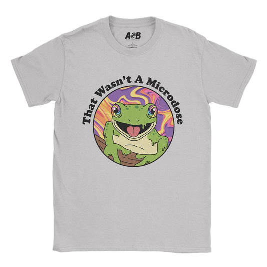 A-or-B-Tees T-Shirt Ice Grey / S Microdose T-Shirt