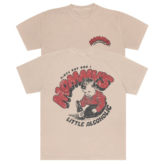 A-or-B-Tees T-Shirt Ivory / S Mommy's Lil Alcoholic Comfort Colors T-shirt