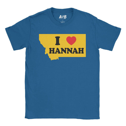 A-or-B-Tees T-Shirt Royal / S Montana T-Shirt