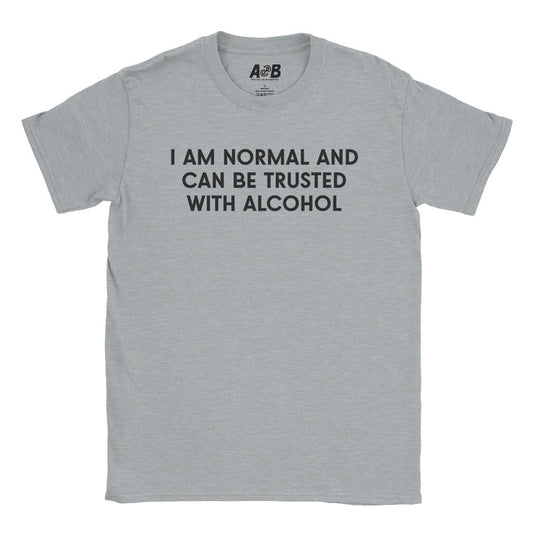 A-or-B-Tees T-Shirt Sport Grey / S Normal & Trusted T-Shirt