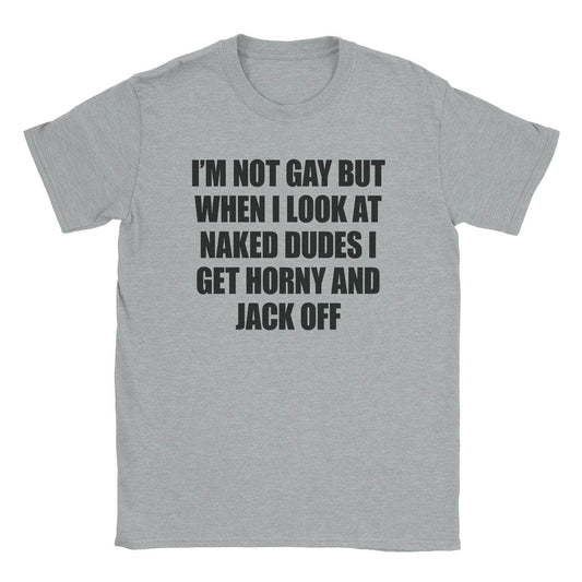 A-or-B-Tees T-Shirt Sport Grey / S Not Gay T-Shirt