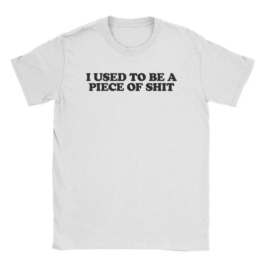 A-or-B-Tees T-Shirt White / S Piece Of Shit T-Shirt