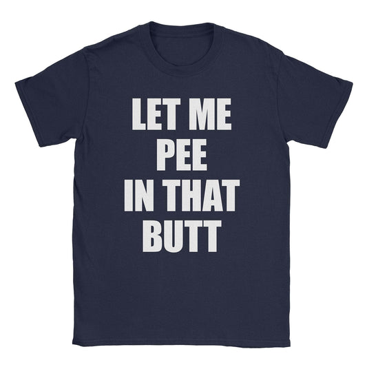 A-or-B-Tees T-Shirt Navy / S Please Let Me T-Shirt