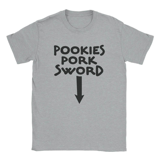 A-or-B-Tees T-Shirt Sport Grey / S Pork Sword T-Shirt