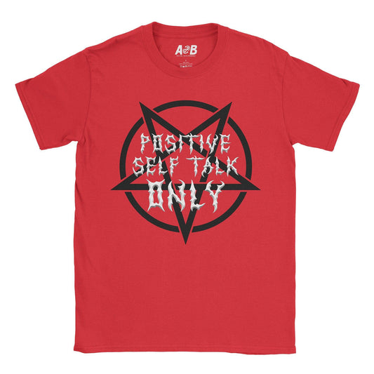 A-or-B-Tees T-Shirt Red / S Positivity T-Shirt
