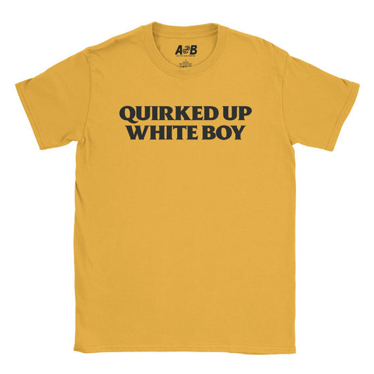 A-or-B-Tees T-Shirt Gold / S Quirked Up T-Shirt