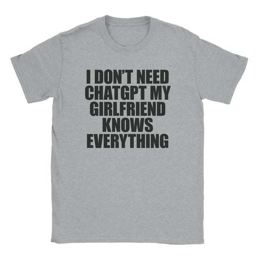 A-or-B-Tees T-Shirt Sport Grey / S She Knows T-Shirt