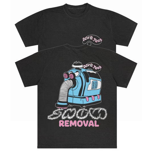 A-or-B-Tees T-Shirt Black / S Snow Removal T-shirt