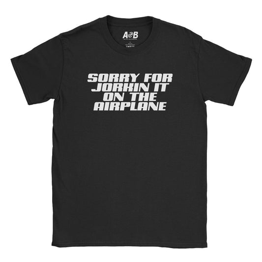 A-or-B-Tees T-Shirt Black / S Sorry About That T-Shirt