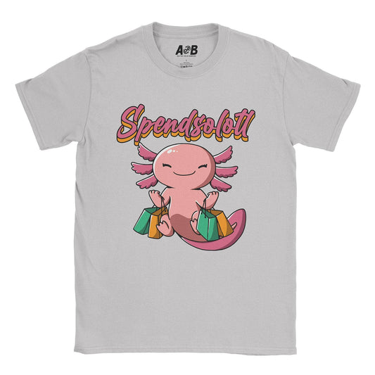 A-or-B-Tees T-Shirt Ice Grey / S Spendsolotl T-Shirt