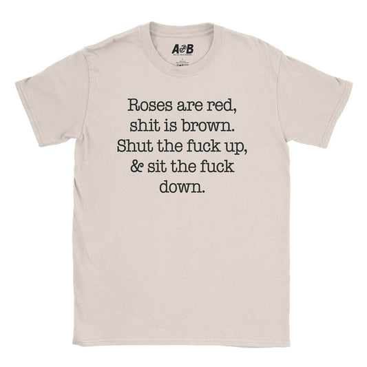 A-or-B-Tees T-Shirt Natural / S STFU T-Shirt