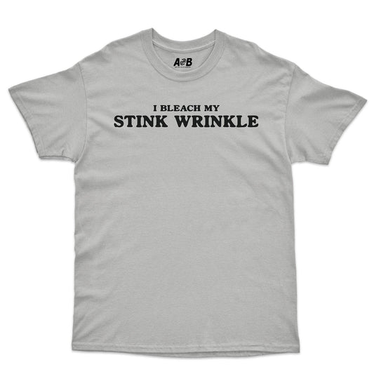 A-or-B-Tees T-Shirt Ice Grey / S Stink Wrinkle T-Shirt
