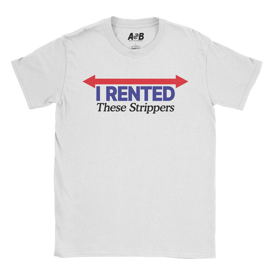 A-or-B-Tees T-Shirt White / S Strippers T-Shirt